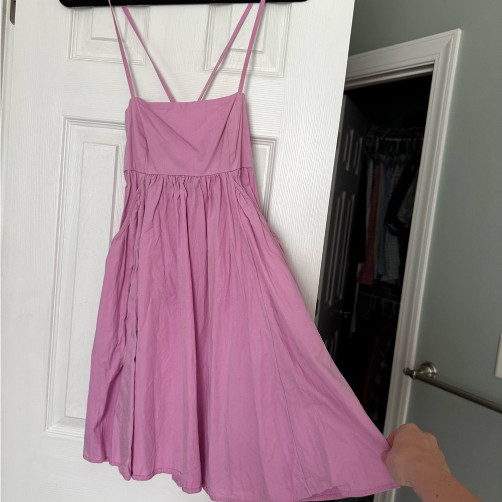 Urban Outfitters pink Tie-Strap Dress
